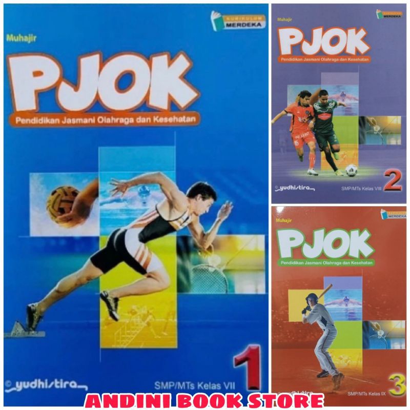 BUKU PJOK KELAS 7 8 9 SMP/MTs YUDHISTIRA KURIKULUM MERDEKA