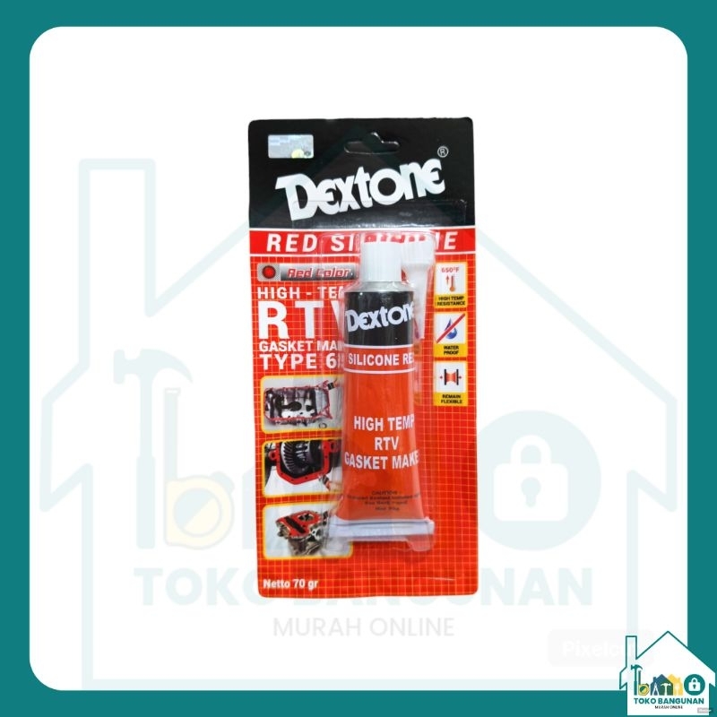 Lem Silicone Red Besar Dextone