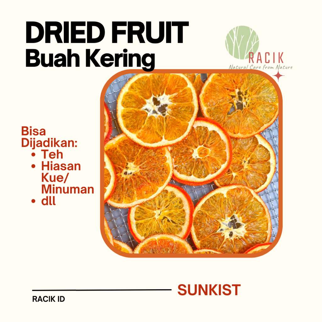 

DRIED FRUIT | BUAH KERING GARNISH TEH