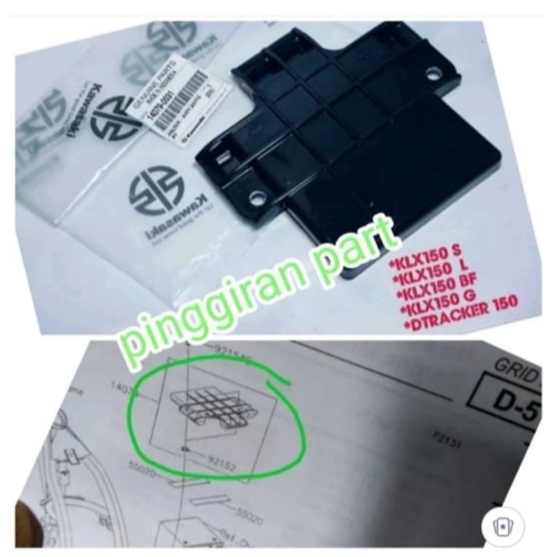 tutup aki KLX150 KLX 150 original