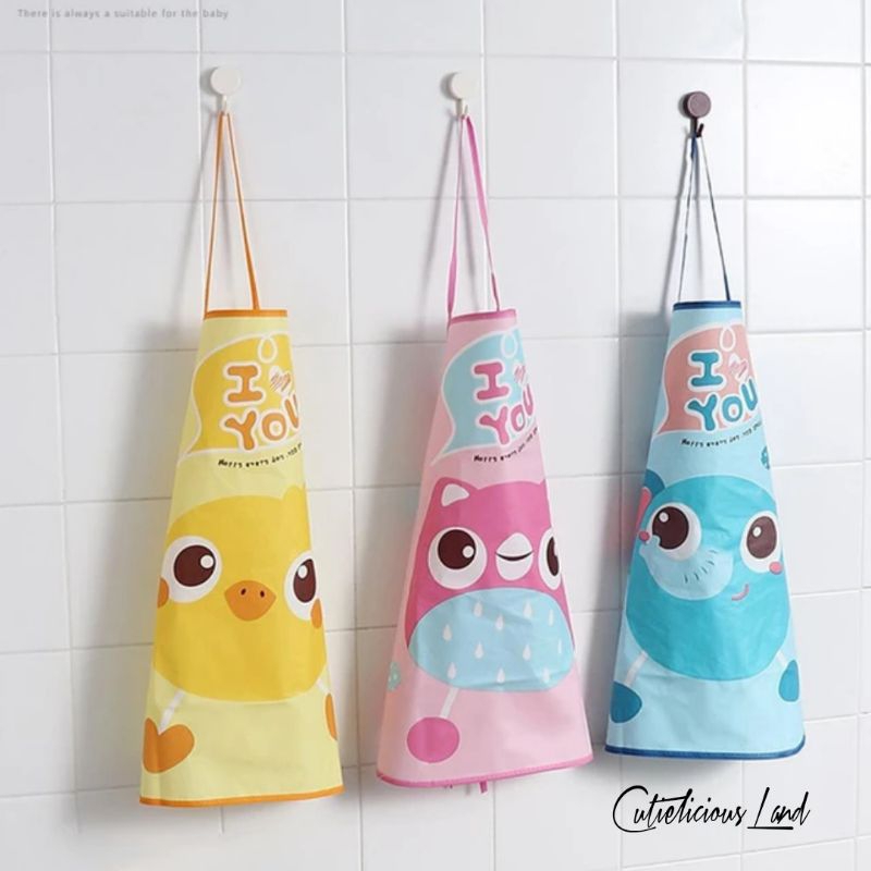 CutieliciousLand | CELEMEK ANAK - Apron Anak / Celemek Anak / Celemek Melukis / Celemek Melukis / Ap
