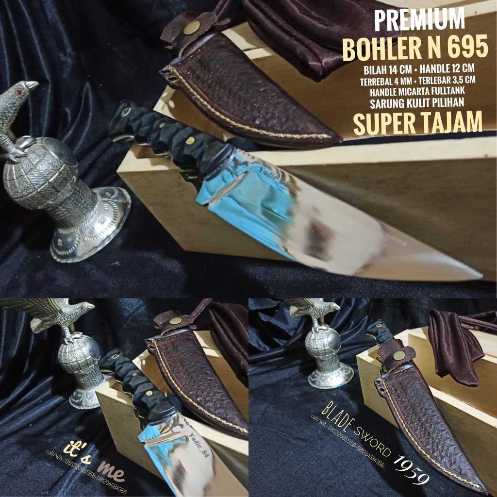 Pisau Dapur Premium Bohler N695