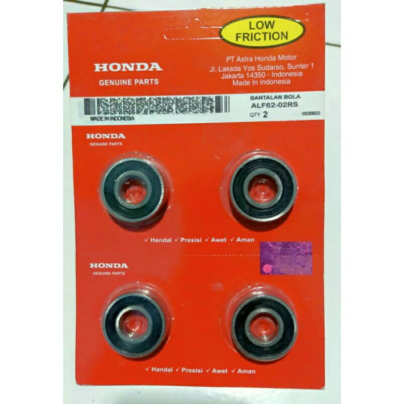 Bearing 6202-RS Press Honda High Quality