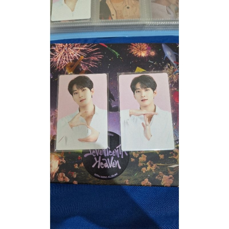 TRADING CARD CAFE WONWOO SEVENTEEN S & T