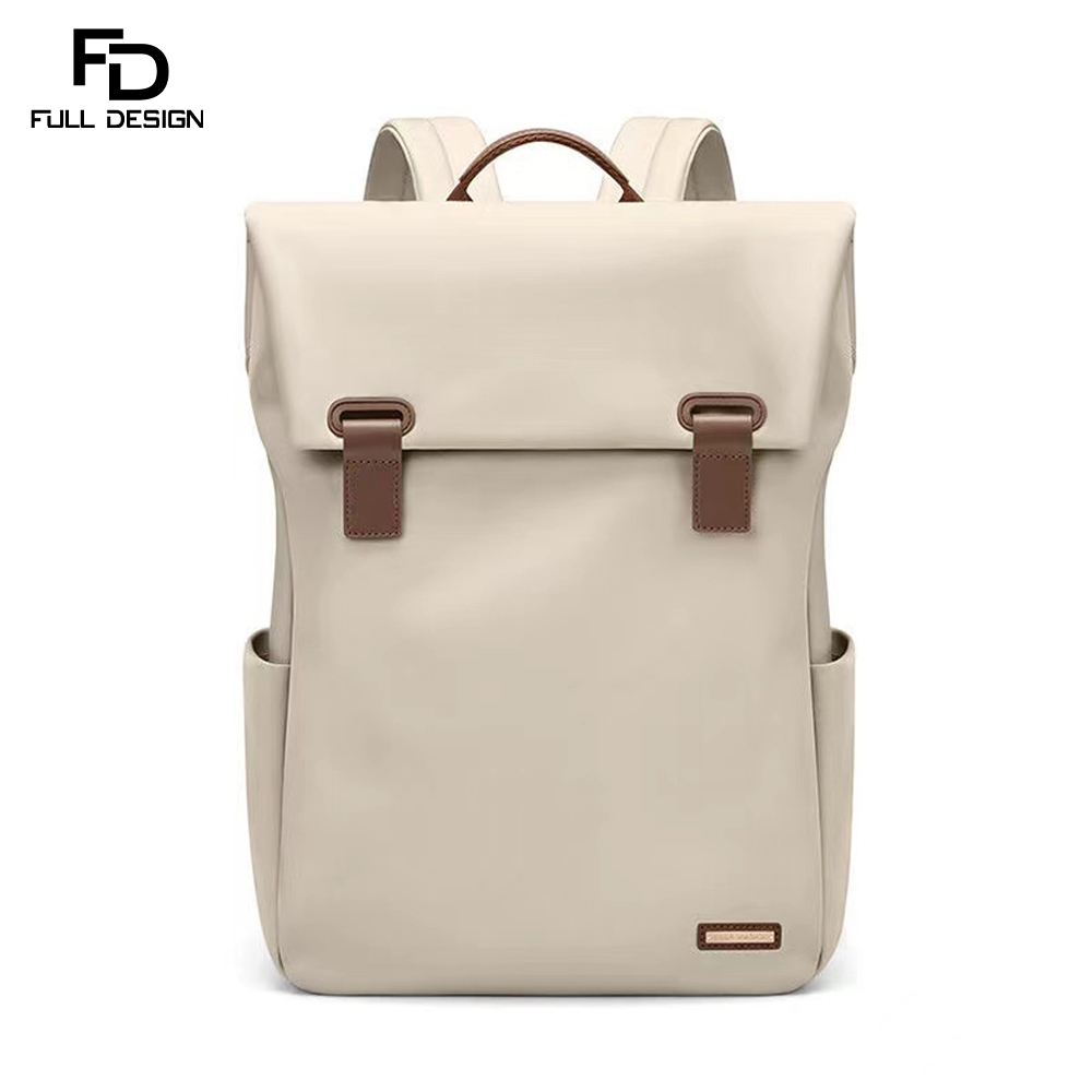 FULL DESIGN Julia Tas Ransel Wanita Anti Air Ringan Desain Slim Backpack Pelajar Travel Kantor