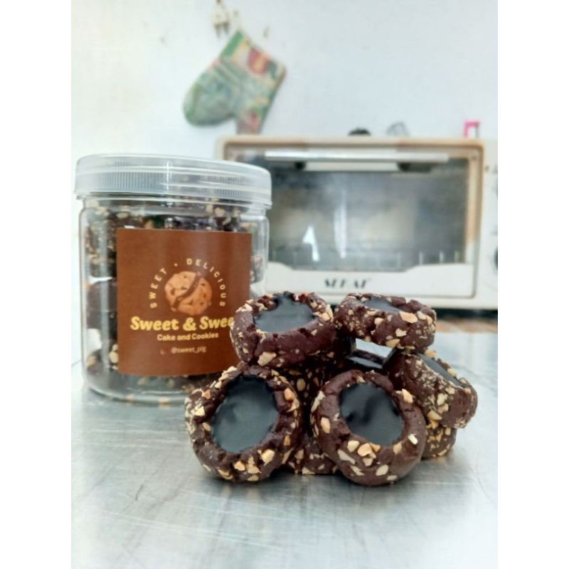 

Choco Peanut Cookies Per toples ukuran 500ml