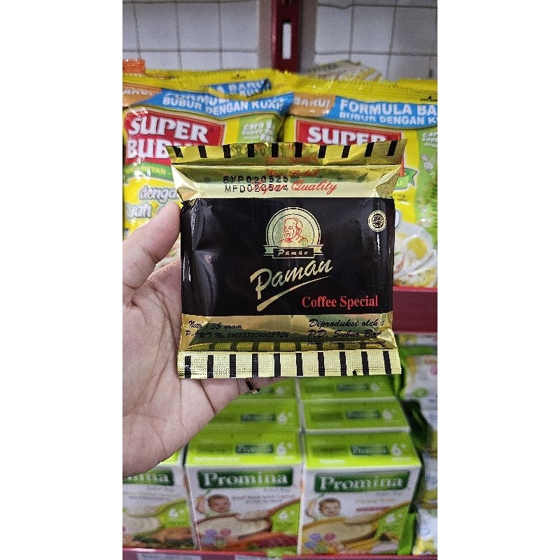 

Kopi paman/Kopi paman 35g/Kopi jambi/kopi paman saset