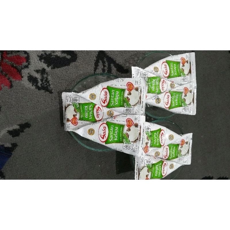 

santan sasa ( 3 pcs + 1 mangkok)