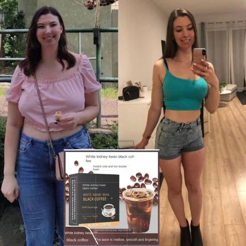 

White kidney beans, black coffee, 0 fat, 0 sucrose, fat burning, Kehilangan berat badan kopi