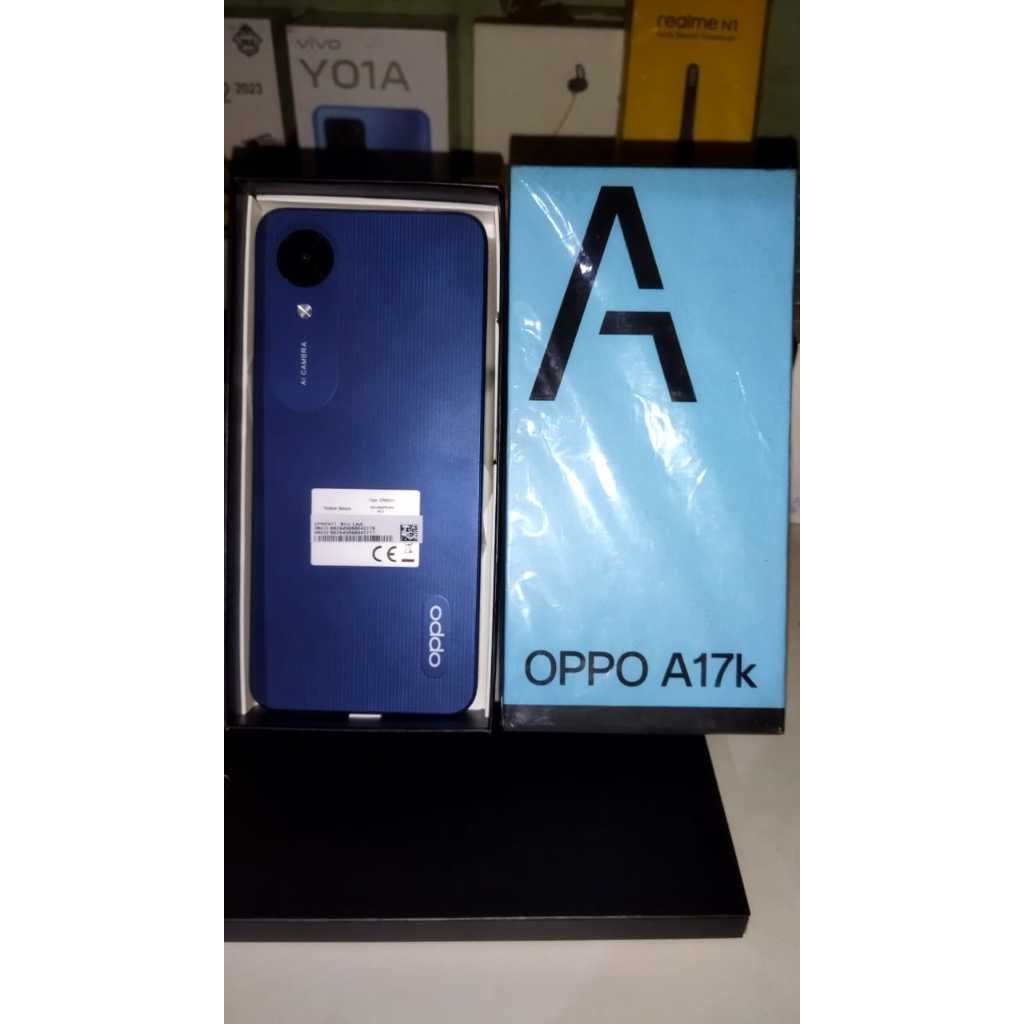 oppo a17k ram 3/64gb second