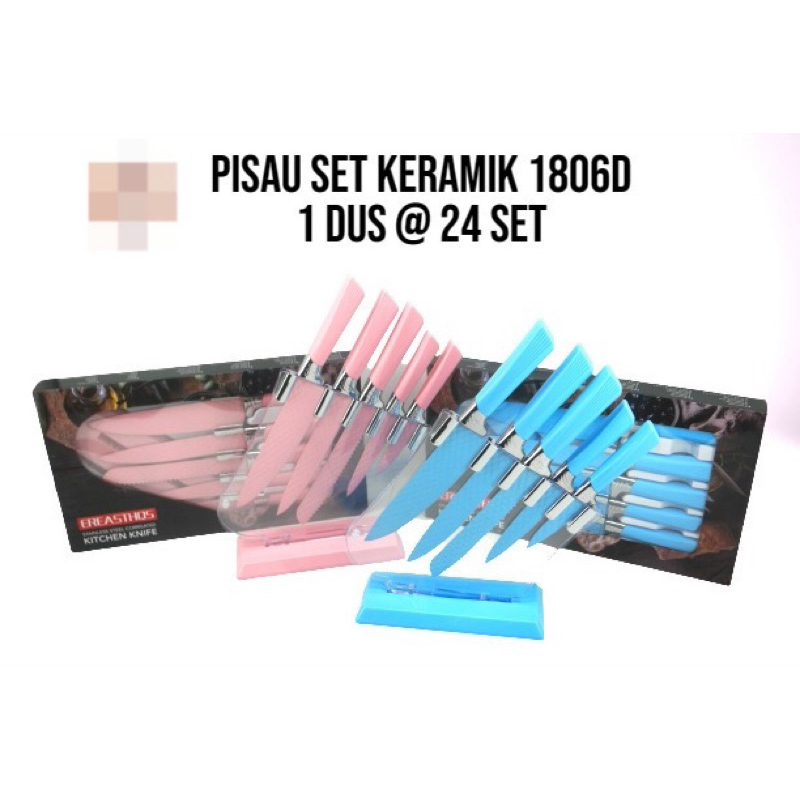 Pisau Set Keramik 1806D