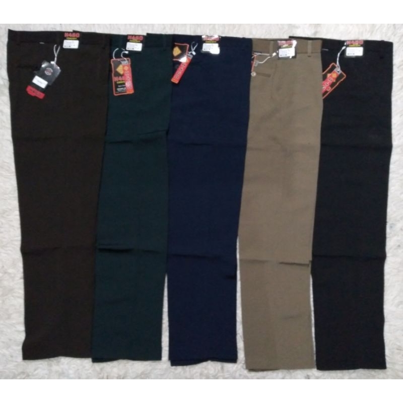 Celana Panjang Dasar Standar Celana bahan dasar Standar celana pria dewasa Celana formal pria dewasa