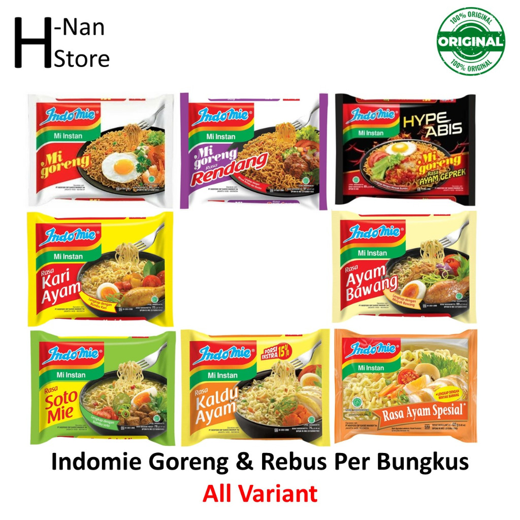

Indomie Goreng Rebus All Varian