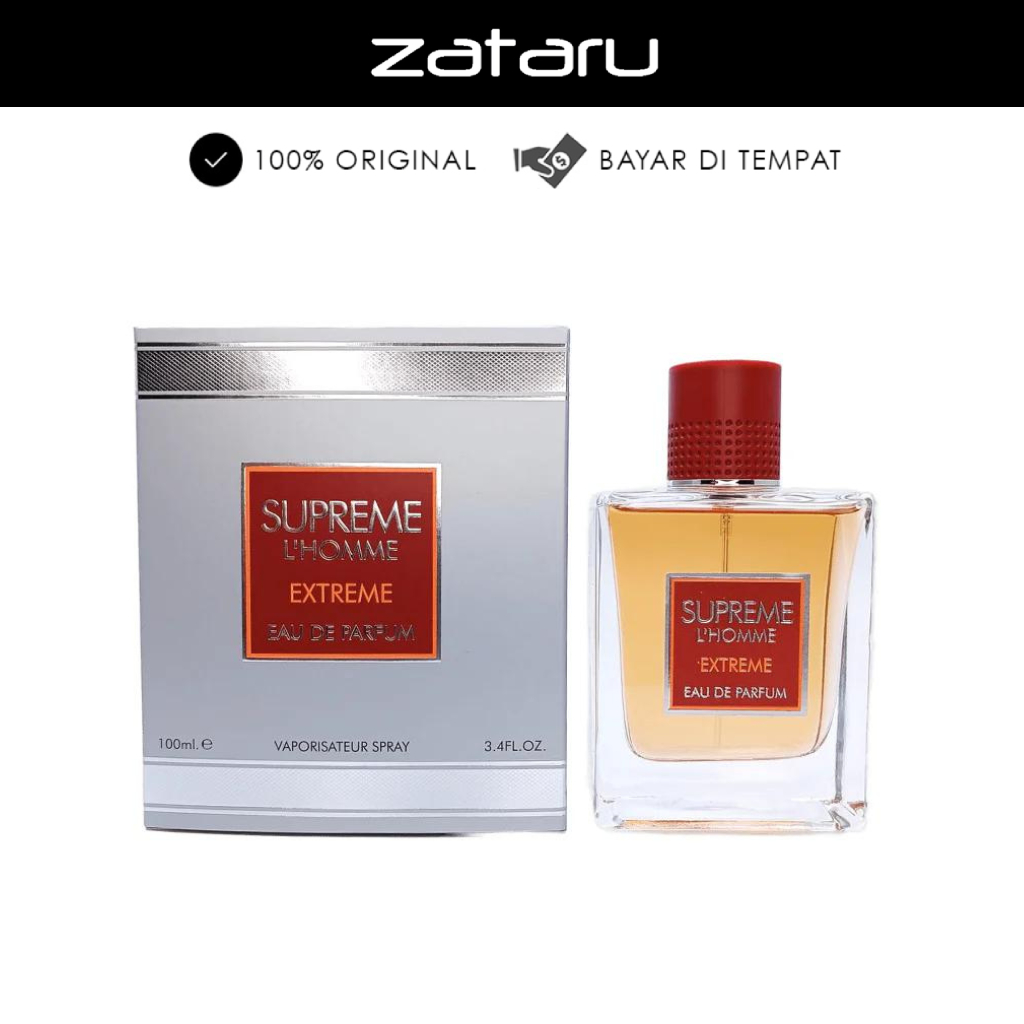 Fragrance World Supreme L'Homme Extreme Man EDP - 100 ML