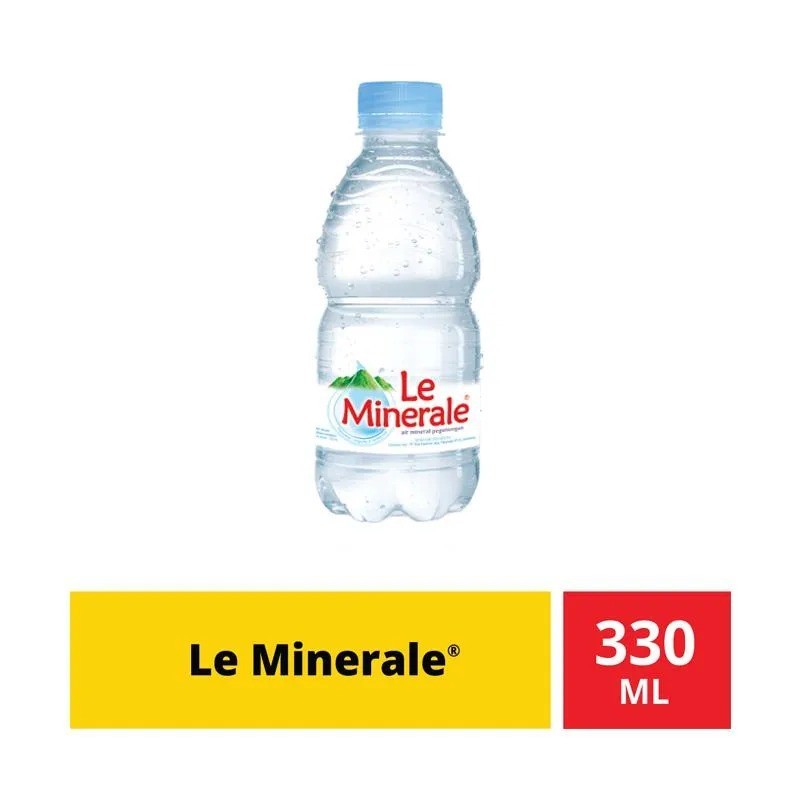 

PROMO HEMAT 3pcs Le Mineral 330ml & 600ml
