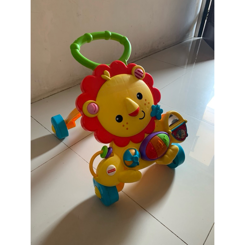 Push Walker Fisher Price Musical Lion Baby Walker