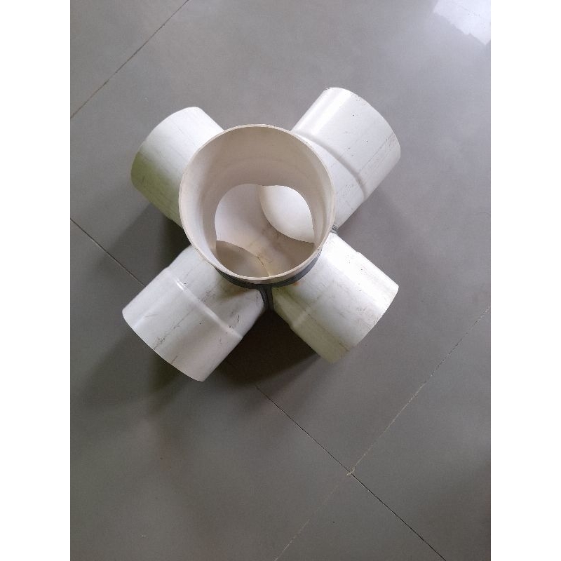 tee 5 way 2 inchi konektor 5 arah sambungan pipa pvc 5 way