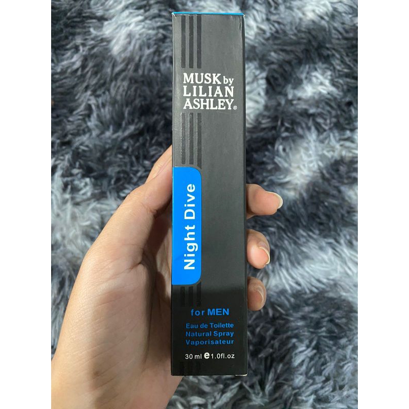 parfum night dive musk by lilian ashley