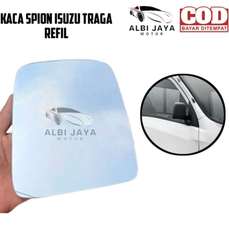 kaca spion isuzu traga refil mirror isuzu traga kanan atau kiri