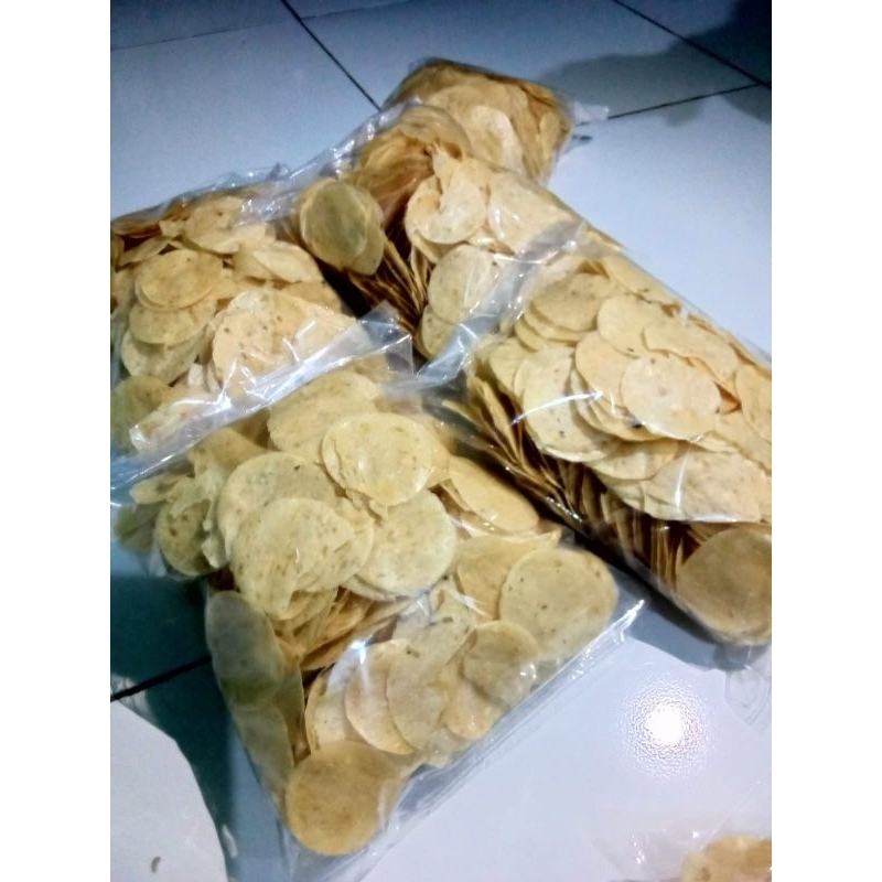 

opak singkong renyah(mentah ) 400 gram