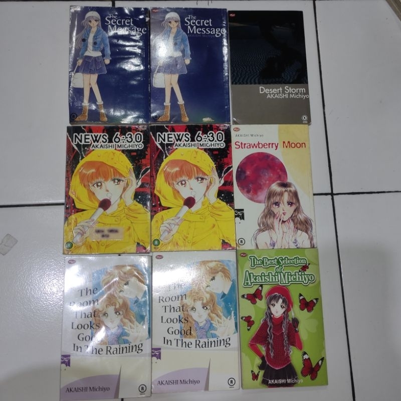komik serial misteri karya akaishi michiyo