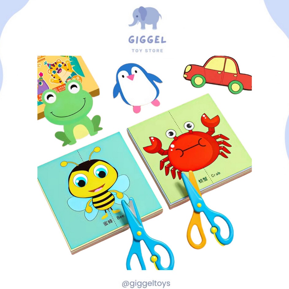 

Baru Laris Mainan Gunting Menggunting Lembar Aktivitas Menggunting Anak Latihan Menggunting Lembar Kerja Origamii Giggel
