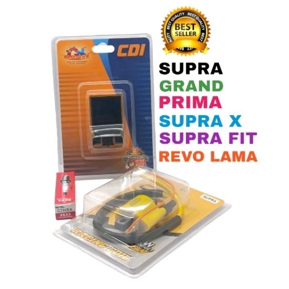 CDI KOIL BUSI 3 MACAM RACING SUPRA X GRAND PRIMA ASTREA REVO 100 CSW motor cdi mesin Motorcycle cdi
