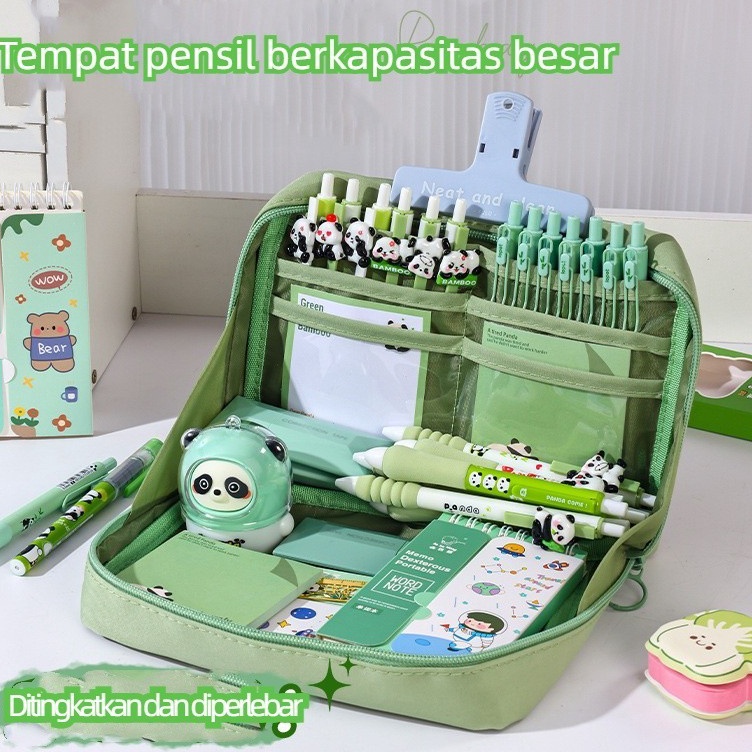 

Spesial Promo Tempat pensil transparan pvc berkapasitas besar di dalam kotak pensil tas alat tulis multifungsi siswa bernilai tinggi