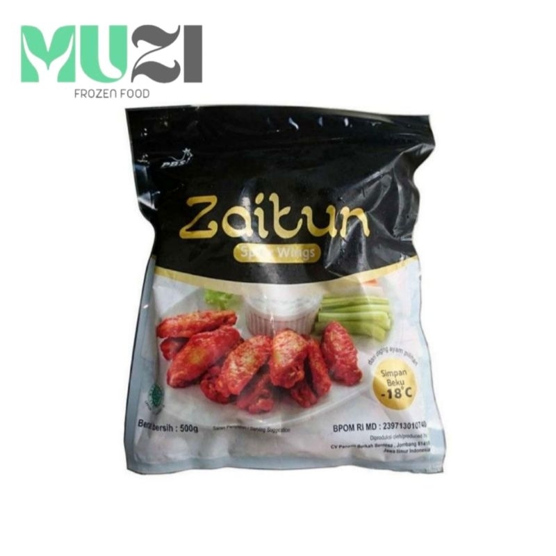 

ZAITUN SPICY WING 500GR