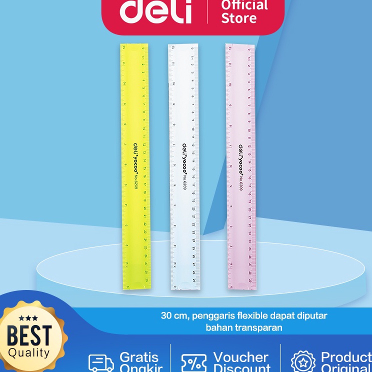 

Segera Ambil Deli Penggaris Lipat Flexible untuk penggunaan ringkas dan portable 3cm E629