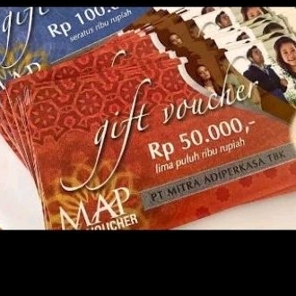 MAP Gift Voucher kupon belanja