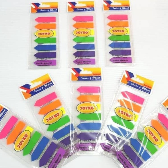 

Best Promotion Index Memo IM 31 Joyko Pembatas Plastik Panah Warna Warni