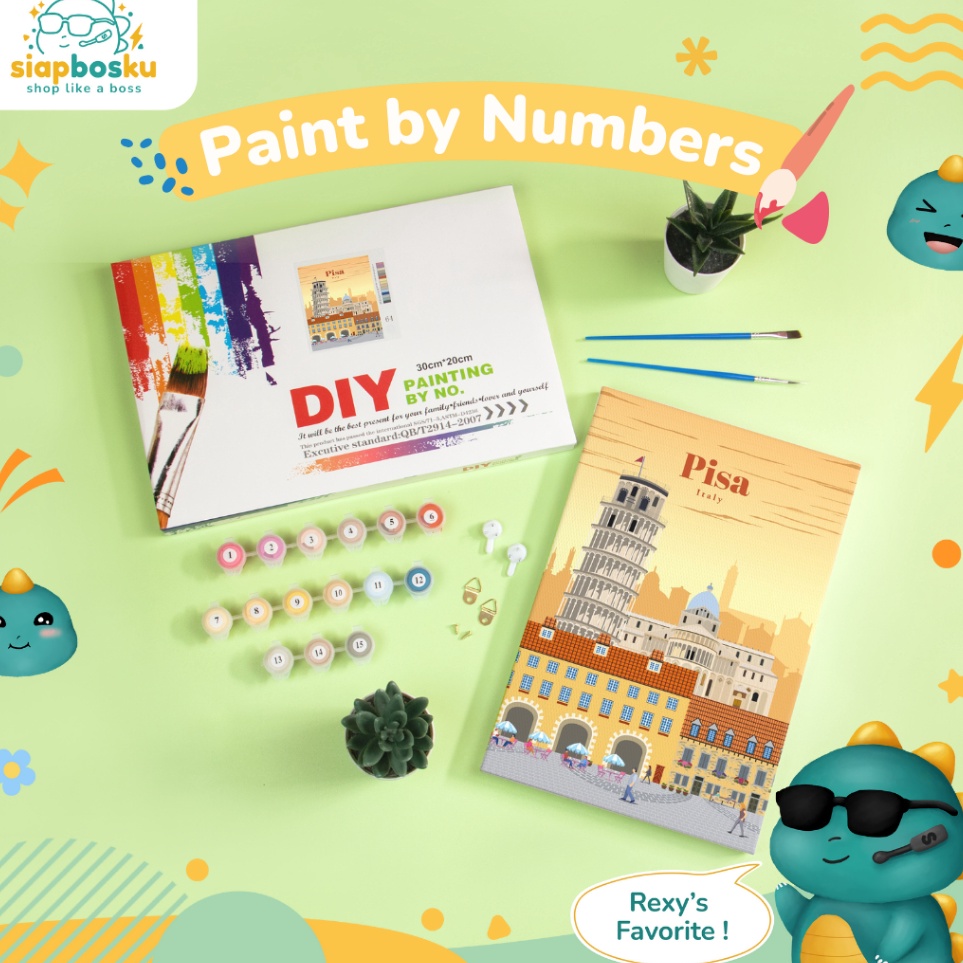 

Sedang Diskon PAINT BY NUMBER 2x3 CM AESTHETIC KANVAS LUKIS CITIES LANDSCAPE PAINTING KIT