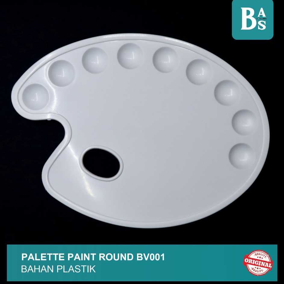 

Kualitas Terpopuler Palette Paint Round Palet Cat Lukis dengan ukuran 285cm x 22cm BV1 Peralatan Melukis Terlaris dari BAS Bali Art Supplies Jakarta