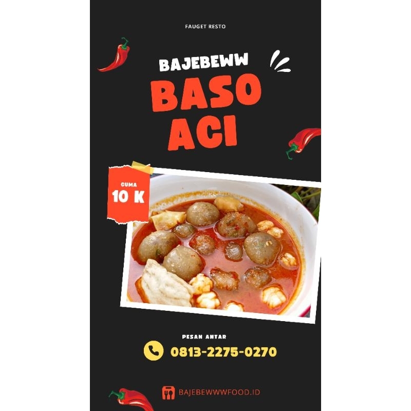 

new produk Baso Aci isi tetelan Best seller