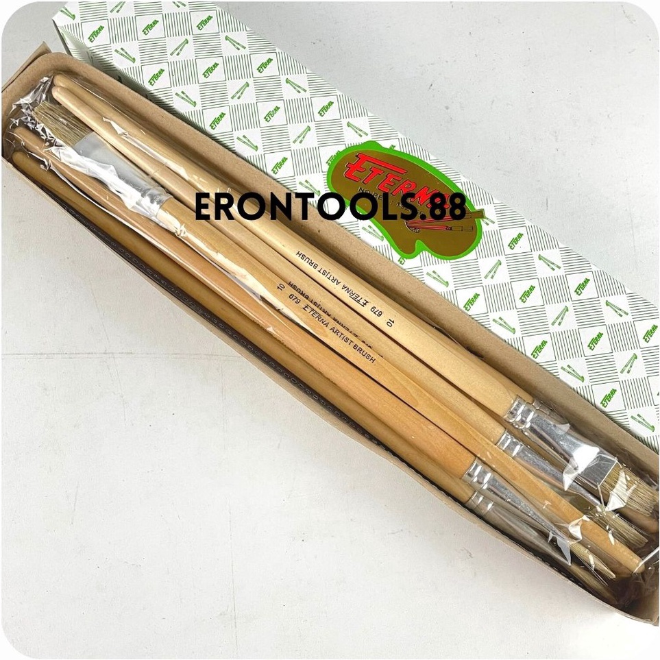 

First Now KUAS LUKIS ETERNA no 1 KUAS CAT KUAS GAMBAR ARTIST BRUSH