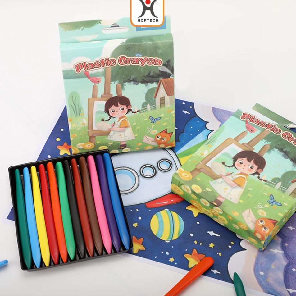 

Garansi Tidak Rusak Aimilo Crayon Set Krayon Plastik 1224 Warna Cerah Bentuk Segitiga Ergonomis Tidak Beracun