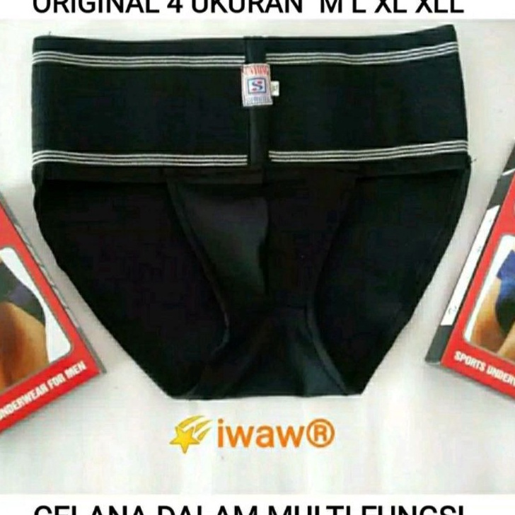 GROSIR FULL BRIEF SUPORTER UNTUK PEKERJA BERAT  OLAHRAGA FUNGSI MENCEGAH HERNIA  VARIKOKEL  CELANA H