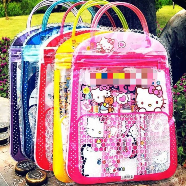

Paket Hebat STATIONARY SET FREE BAG SET ALAT TULIS ANAK SEKOLAH MOTIF KARTUN