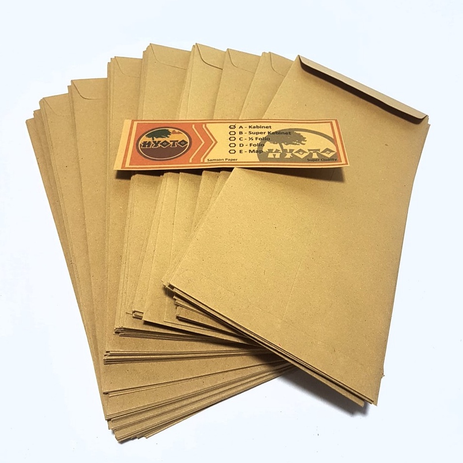 

Dijamin Puas Harga Grosir 1packs1pcs Amplop Coklat Kabinet Ukuran 24X11cm KYOTO