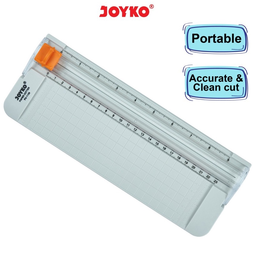 

Segera Belanja Paper Cutter Trimmer JOYKO PC1128 Size A5 Alat Pemotong Potong Kertas