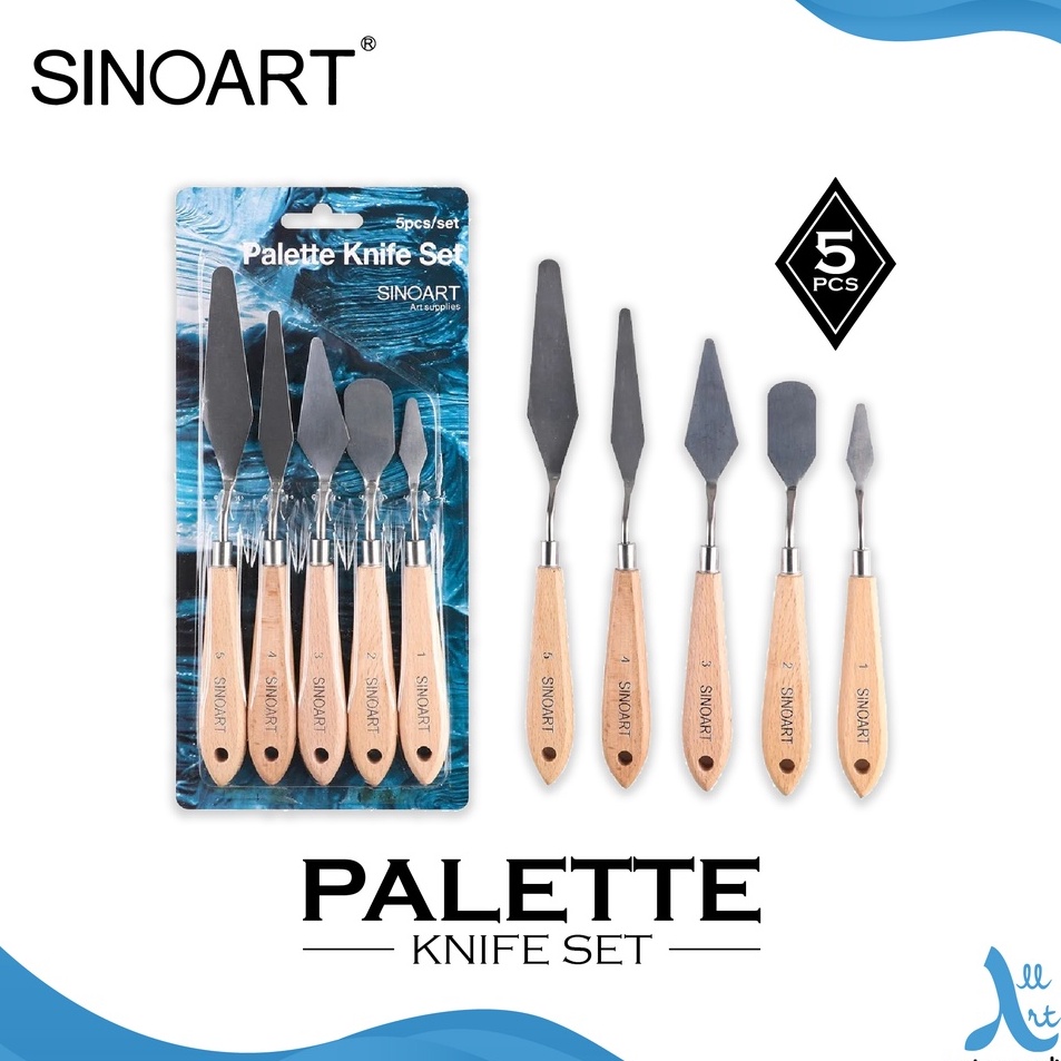 

Produk Populer Pisau Palet Sinoart Knife Palette Set 5