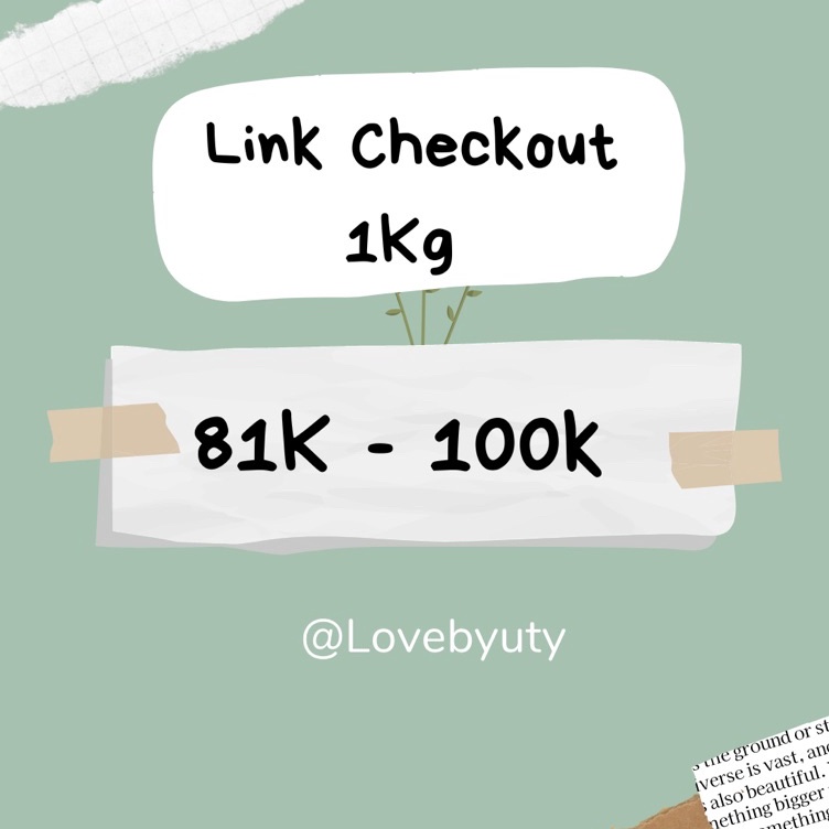 

Diskon sd 7 NOTA Live Ckeckout 1KG 81K 1K