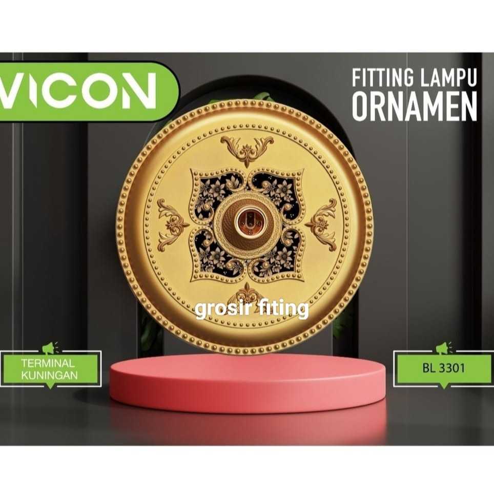 Ciasaatcisarua Fiting Hias Plafon Ornamen 30X30-Fiting Ornamen Plafon Hias Pvc / Grc