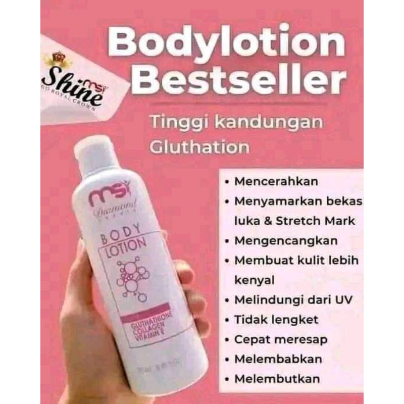 BODY LOTION MSI 100% ORI