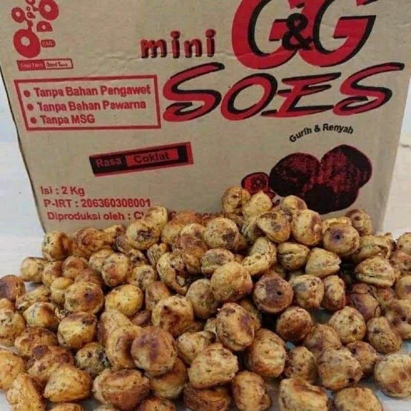 

Soes Coklat Lumer | Cemilan Meledak di Mulut Kemasan 1 DUS Kemasan 2kg