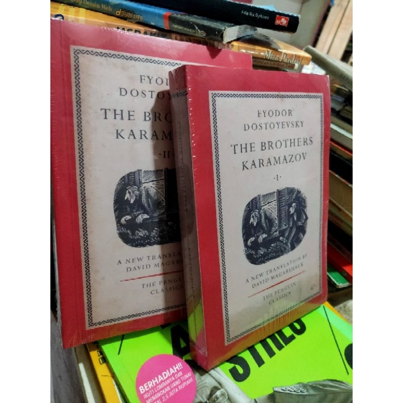 FYODOR DOSTOYEVSKY The Brothers KARAMAZOV I and II (Two Volume) a new translation by David Magarshac