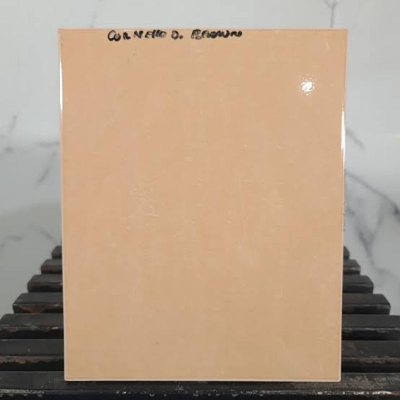 keramik dinding 20x25 keramik 20x25 cream/coklat asia cornela dark brown