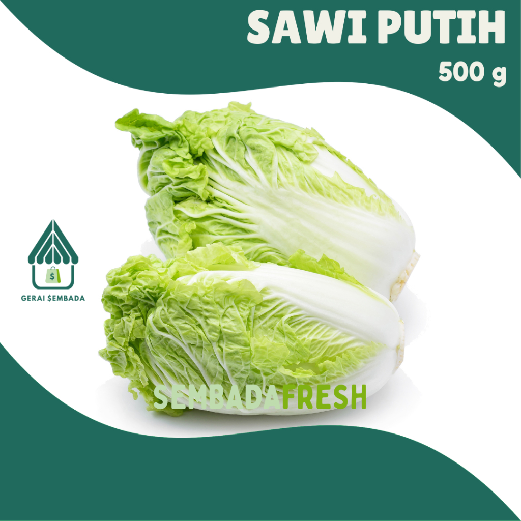 

Sawi Putih 500 gram - SEMBADA FRESH [Pengiriman Instant]