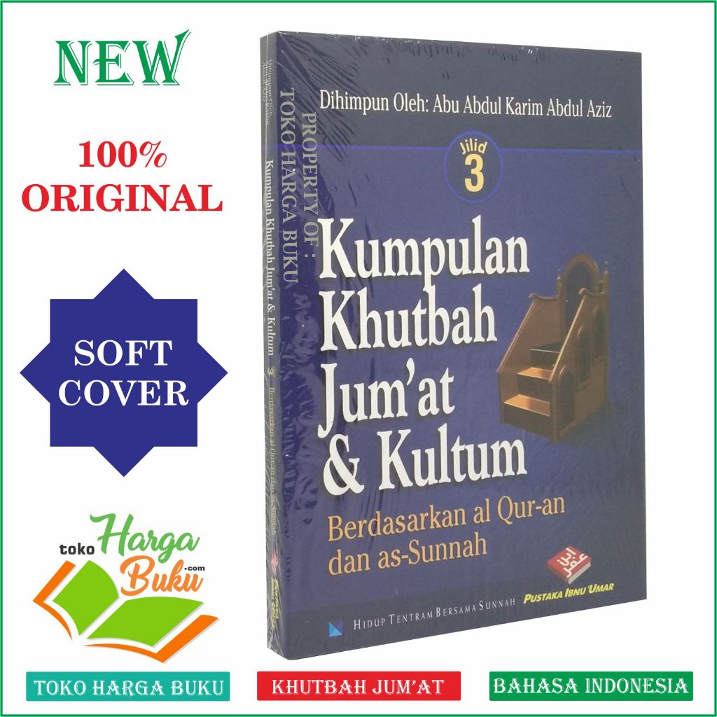Kumpulan Khutbah Jumat & Kultum JILID 3 Ceramah Tausiyah Penerbit Pustaka Ibnu Umar